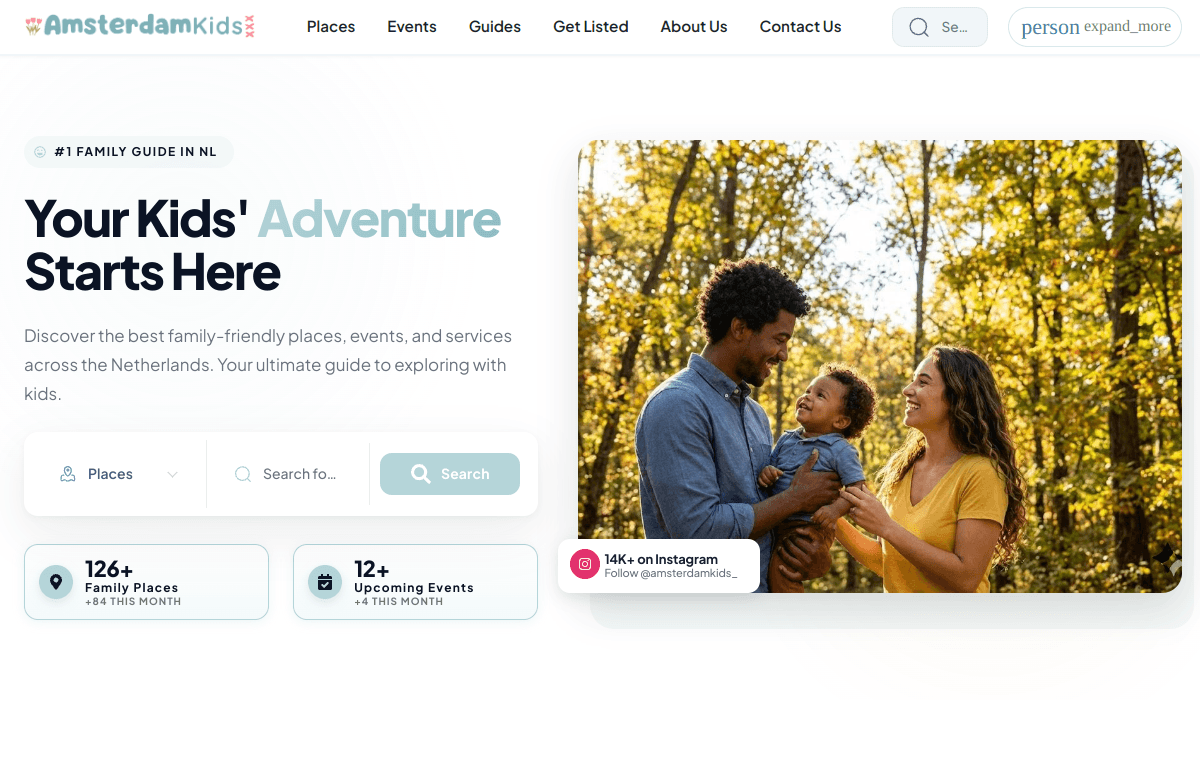 AmsterdamKids — live site