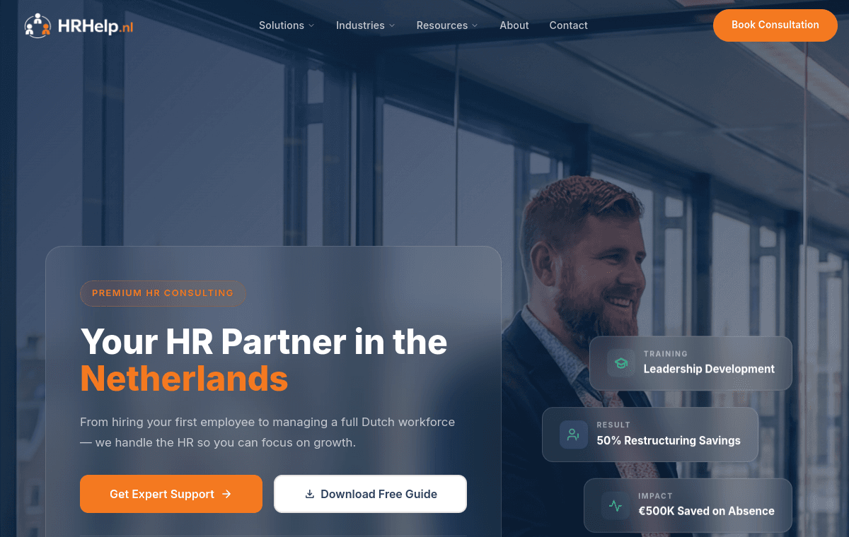 HRHelp.nl — live site